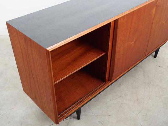 Image 1 of Buffet en teck, design danois, années 1960, designer : E.W. Bach