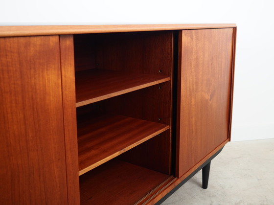 Image 1 of Buffet en teck, design danois, années 1960, designer : E.W. Bach