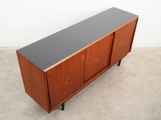 Image 1 of Buffet en teck, design danois, années 1960, designer : E.W. Bach