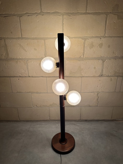 Lampadaire vintage Temde Leuchten