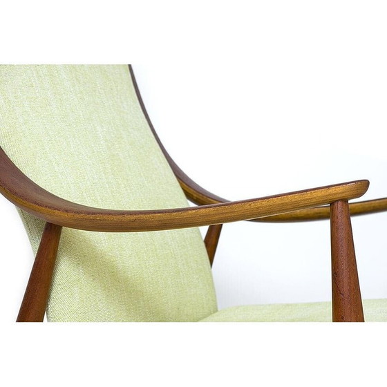 Image 1 of Fauteuil vintage par Peter Hvidt et Orla Molgaard Nielsen pour France et Daverkosen, Danemark