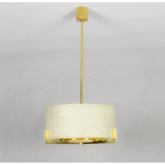 Image 1 of Suspension vintage en laiton par Kaiser Leuchten, Allemagne 1960