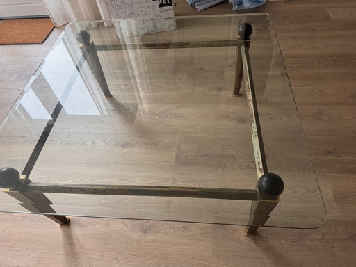 Table basse en verre