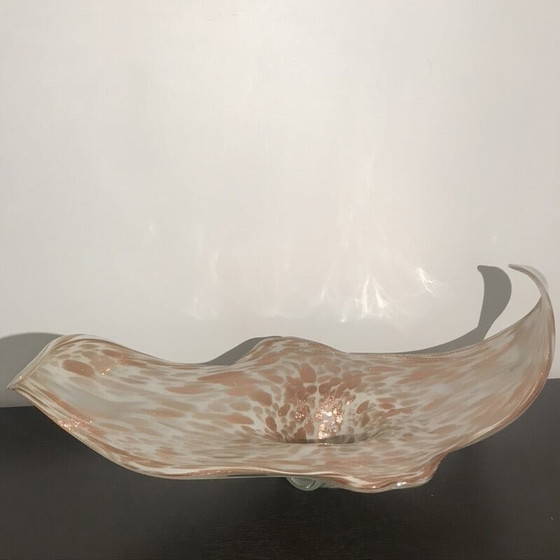 Image 1 of Coupe vintage en verre et cuivre pour Fratelli & Toso, 1960s