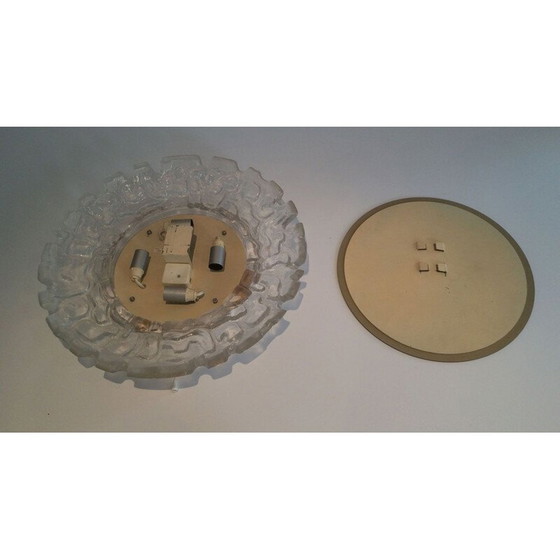 Image 1 of Miroir lumineux vintage en plastique moulé, 1970