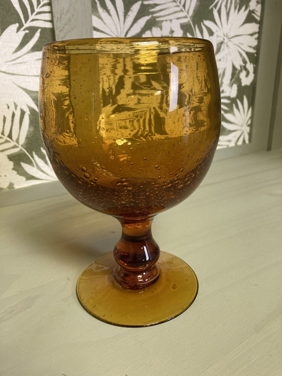 Image 1 of Verre/Vase Avec Bulles