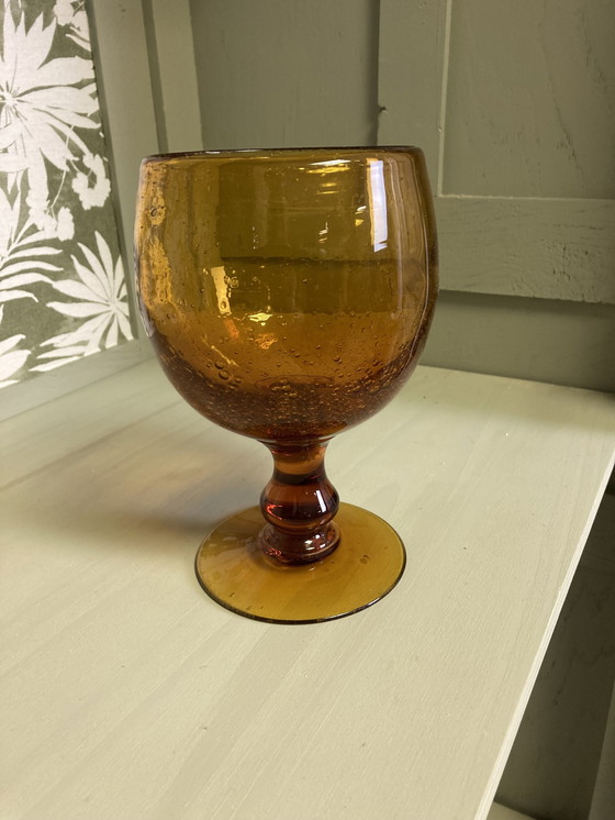 Image 1 of Verre/Vase Avec Bulles