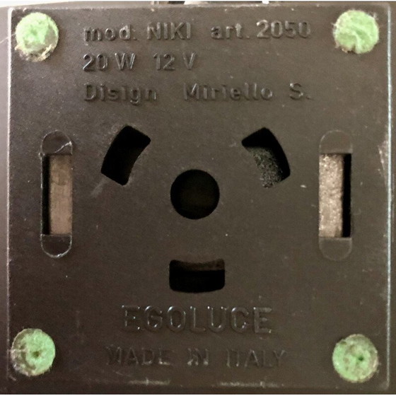 Image 1 of Lampe vintage ajustable modèle Niki par S.Miriello pour Egoluce, Italie 1970