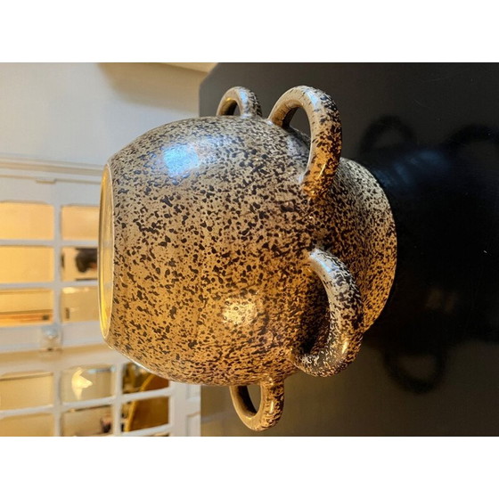 Image 1 of Pot vintage des potiers de l'abbaye de Salins, 1970