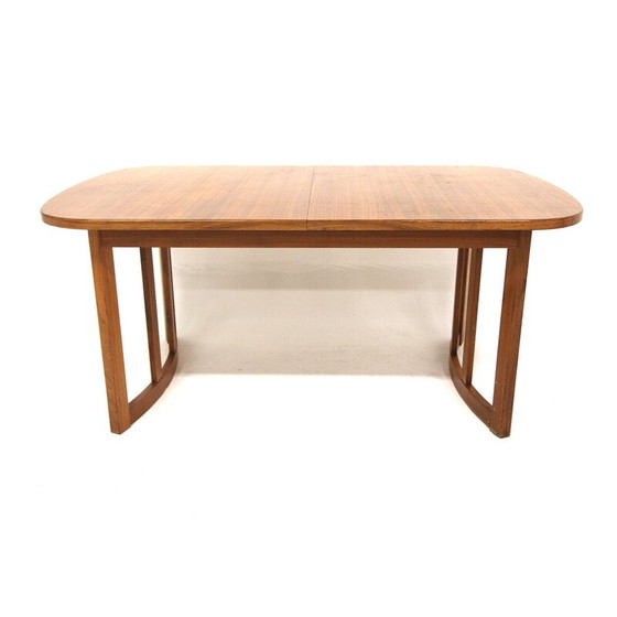 Image 1 of Buffet vintage en teck et hêtre, Suède 1960