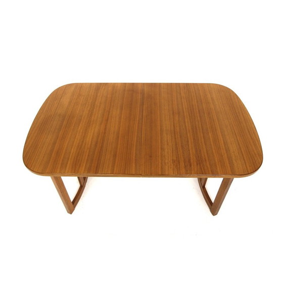 Image 1 of Buffet vintage en teck et hêtre, Suède 1960