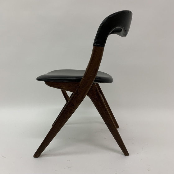 Image 1 of Chaise de salle à manger vintage par Louis Van Teeffelen , 1960's