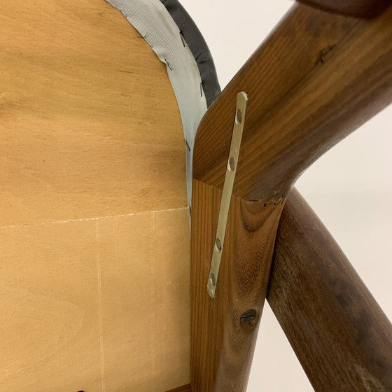 Image 1 of Chaise de salle à manger vintage par Louis Van Teeffelen , 1960's