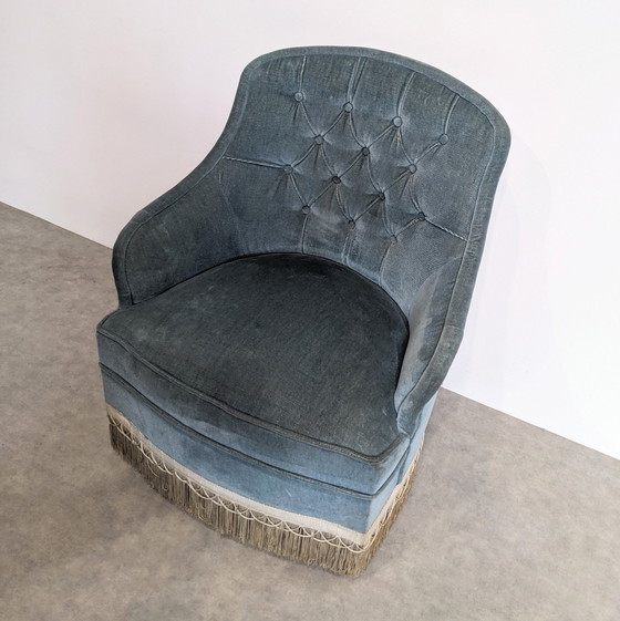 Image 1 of   50′ Fauteuil Turquoise