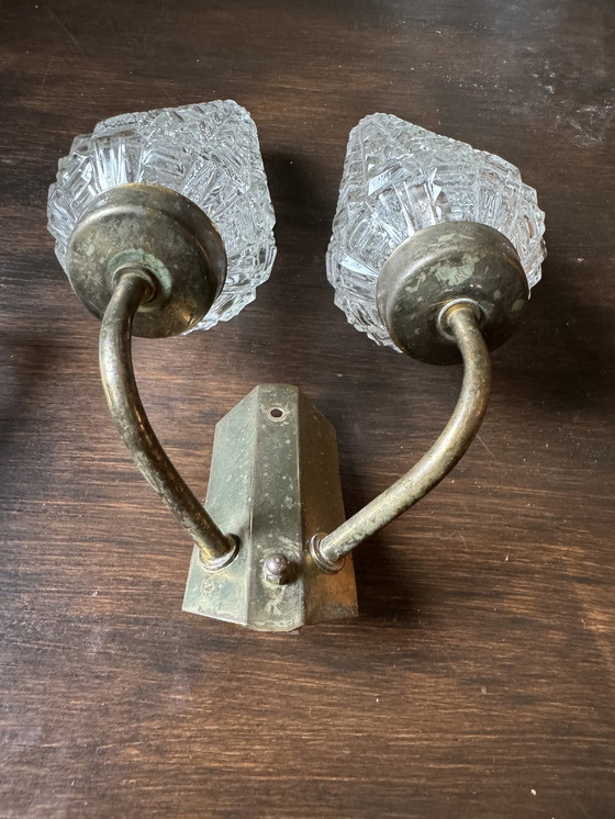 Image 1 of 2x Lampes murales vintage