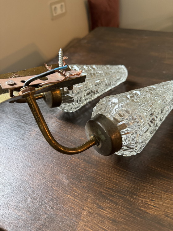 Image 1 of 2x Lampes murales vintage