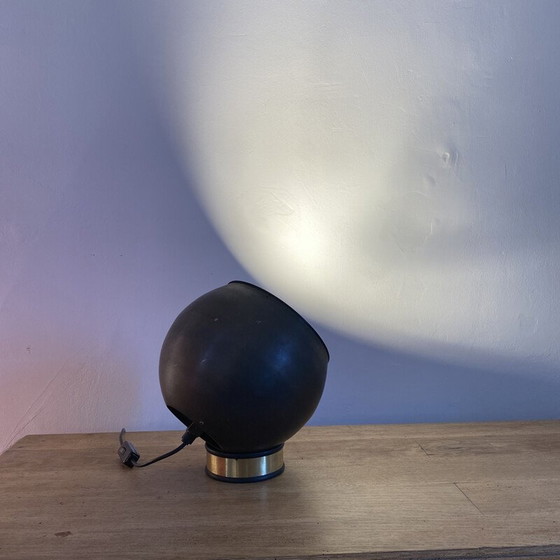 Image 1 of Lampe boule vintage en cuivre, 1970