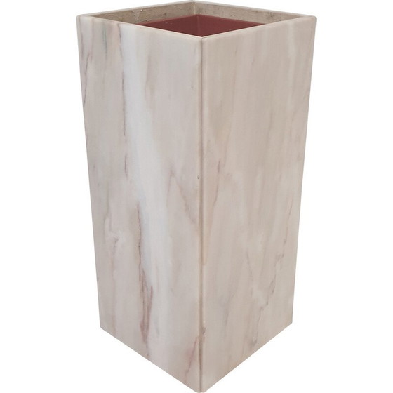 Image 1 of Jardinière italienne vintage en marbre avec lumière, 1970