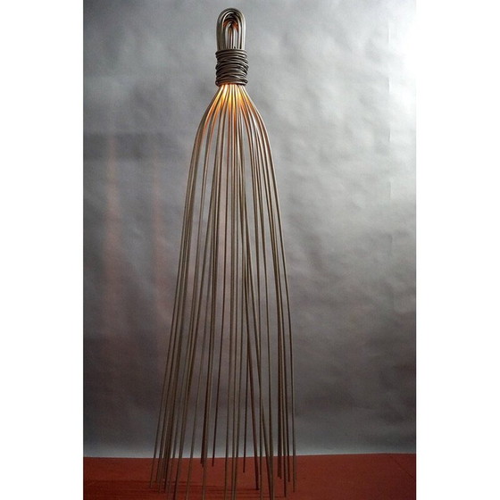 Image 1 of Lampadaire vintage en métal par Hugo Terzani pour Terzani, 2000