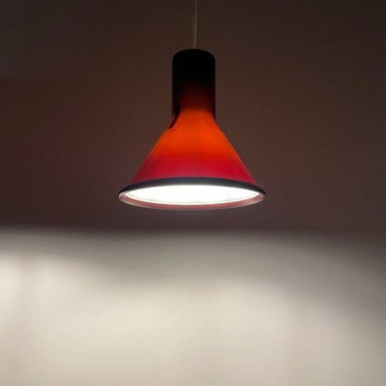 Image 1 of 2X Holmegaard P&T Mini-lampes suspendues par Michael Bang - Verre violet