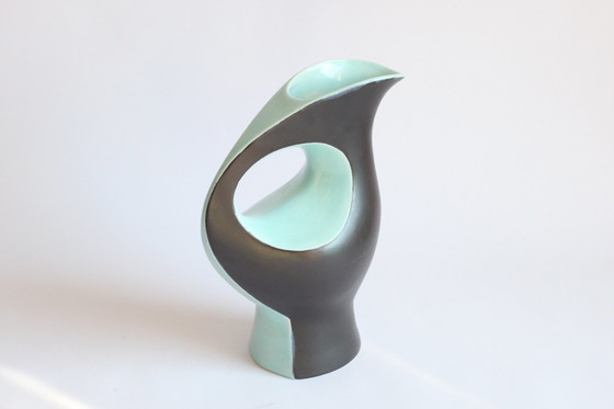 Image 1 of Vase en céramique zoomorphe André Bayer, Bruxelles 1950S