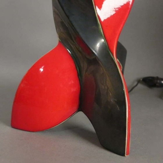 Image 1 of Lampe de table vintage en céramique de Vallauris, France 1959