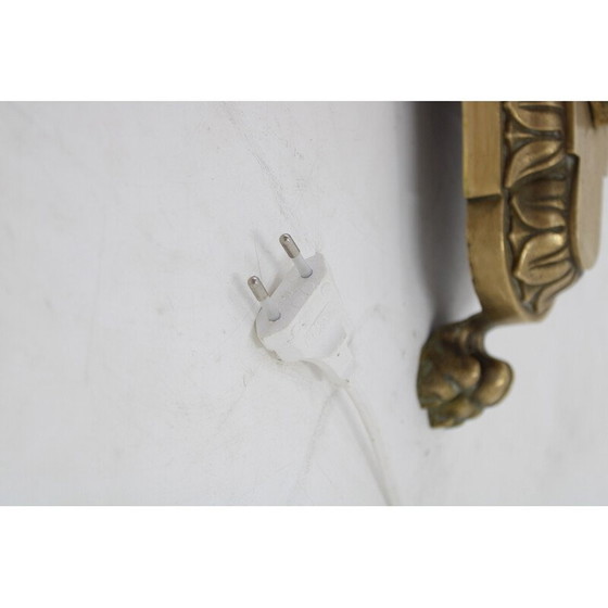 Image 1 of Lampadaire vintage en laiton, Italie 1950s