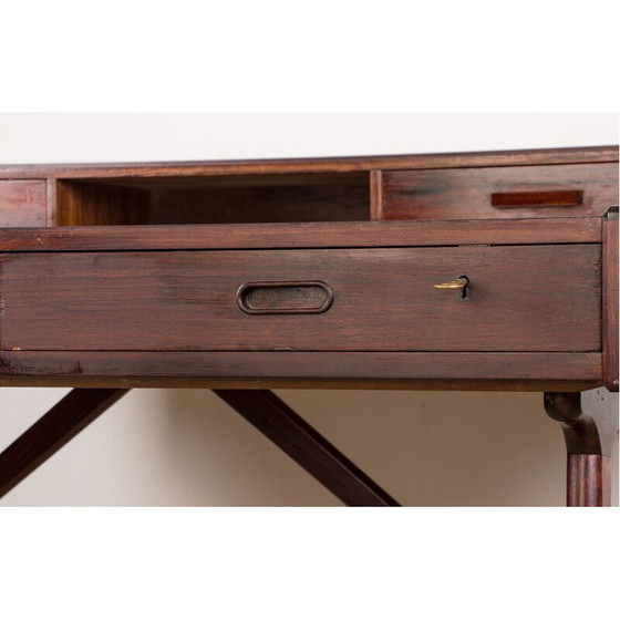 Image 1 of Bureau vintage danois en palissandre modèle 56 par Arne Wahl Iversen pour Vinde Mobelfabrik, 1960