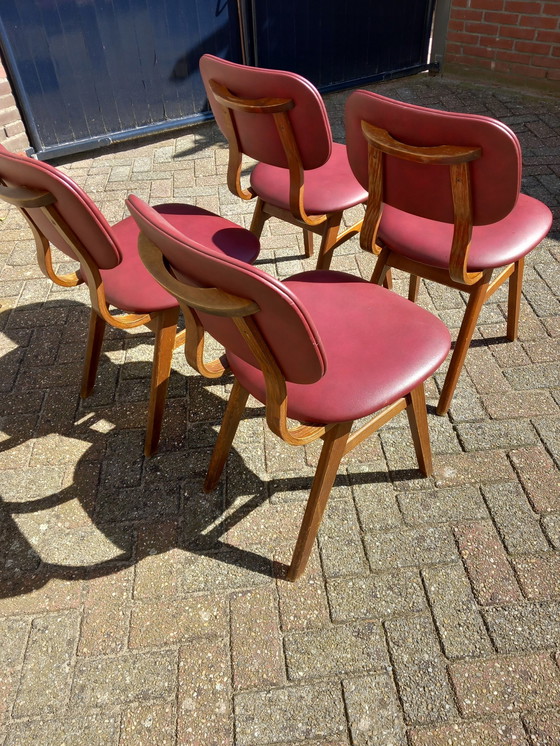 Image 1 of 4x 1960s Chairs Scandinavian