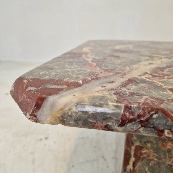 Image 1 of Table basse vintage en marbre, Italie 1980