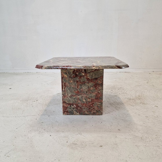 Image 1 of Table basse vintage en marbre, Italie 1980