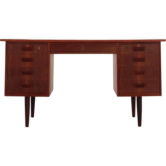 Image 1 of Bureau vintage en teck, Danemark 1970