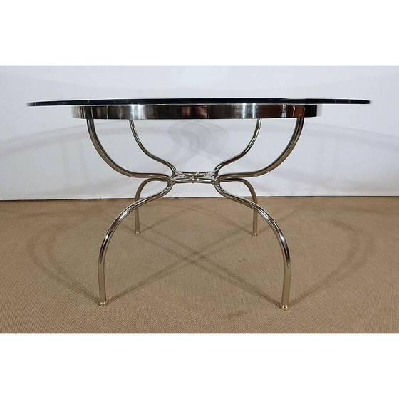 Image 1 of Ensemble de salle à manger vintage modèle Savonarole par Maison Jansen, France 1960
