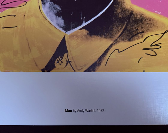 Image 1 of Andy Warhol : "Mao, 1972".  ©2007 Fondation Andy Warhol pour les arts visuels, New York.