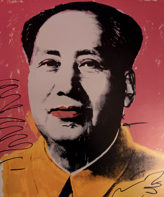 Image 1 of Andy Warhol : "Mao, 1972".  ©2007 Fondation Andy Warhol pour les arts visuels, New York.