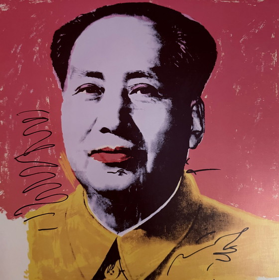 Image 1 of Andy Warhol : "Mao, 1972".  ©2007 Fondation Andy Warhol pour les arts visuels, New York.