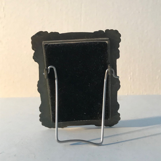 Image 1 of Cadre en cuivre avec bordure en tournesol