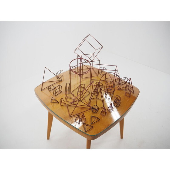 Image 1 of Formes géométriques vintage en acier, 1940