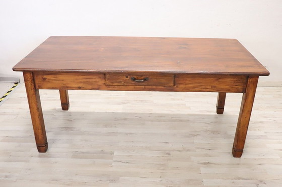 Image 1 of Table de cuisine en bois