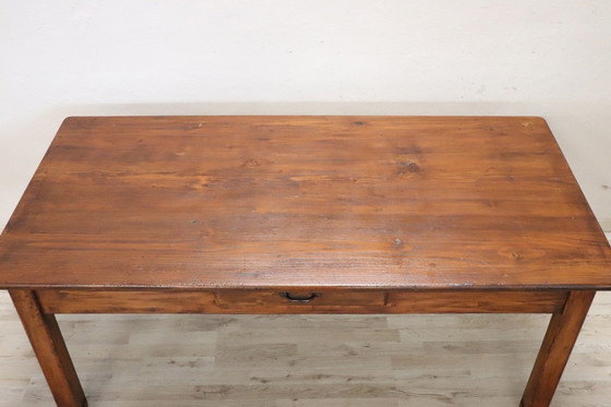 Image 1 of Table de cuisine en bois