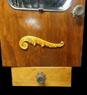 2017 Vintage Small Antique Hanging Cabinet, Wall Cabinet