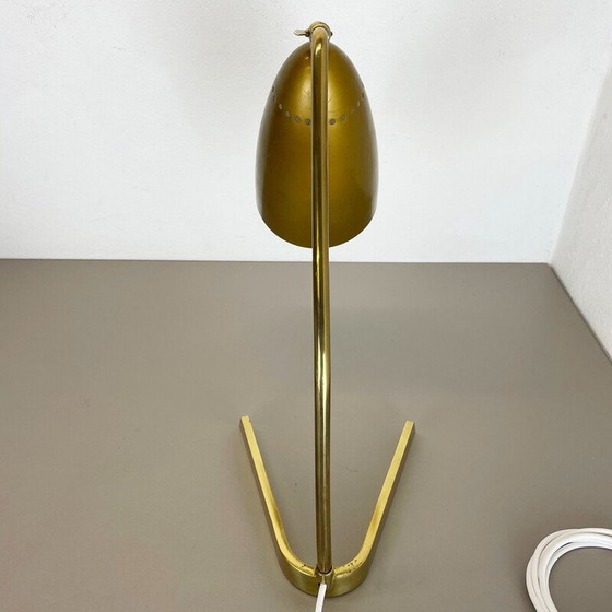 Image 1 of Lampe de table vintage en laiton, Autriche 1950s