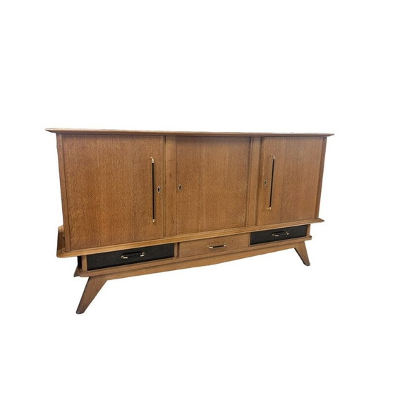 Image 1 of Buffet vintage en chêne, 1950