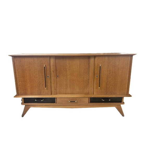 Image 1 of Buffet vintage en chêne, 1950
