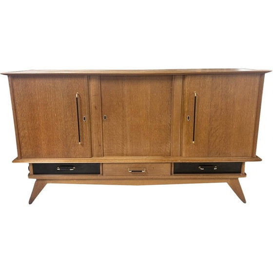 Image 1 of Buffet vintage en chêne, 1950