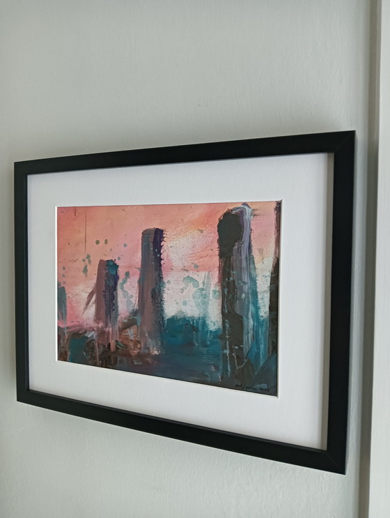 Image 1 of Rob Jacobs - Coucher de soleil orageux