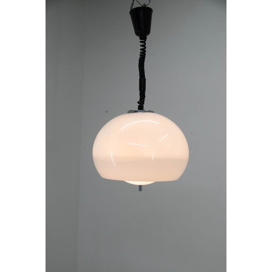 Image 1 of Lampe suspendue vintage par Harvey Guzzini pour Meblo, Italie 1970