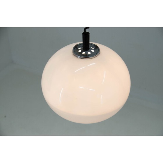 Image 1 of Lampe suspendue vintage par Harvey Guzzini pour Meblo, Italie 1970