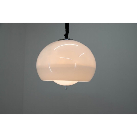 Image 1 of Lampe suspendue vintage par Harvey Guzzini pour Meblo, Italie 1970