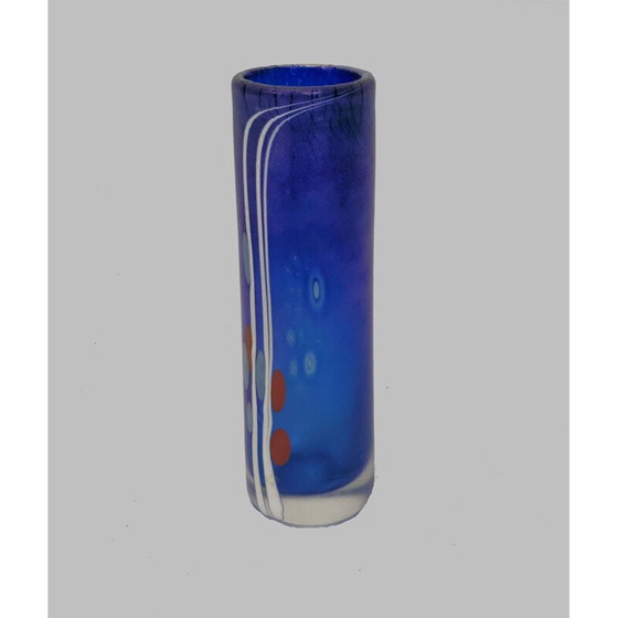 Image 1 of Vase en verre danois Finn Lynggard 1982